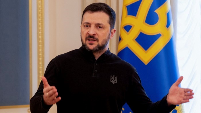 Zelenskyy reports massive Russian strikes on Ukraine