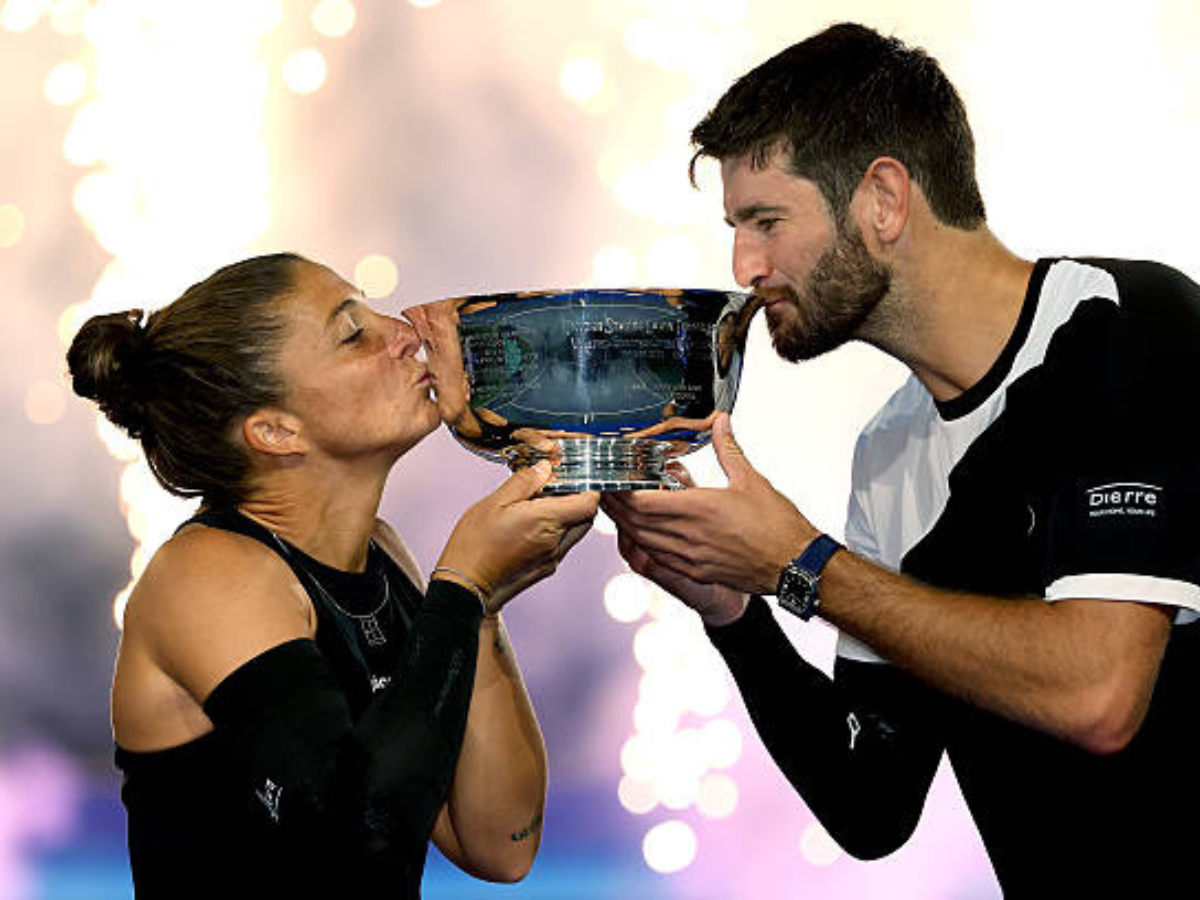 Errani, Vavassori defend US Open mixed doubles