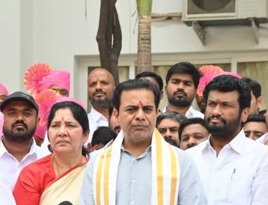 KTR Alleges Congress Anarchy In Civic Polls
