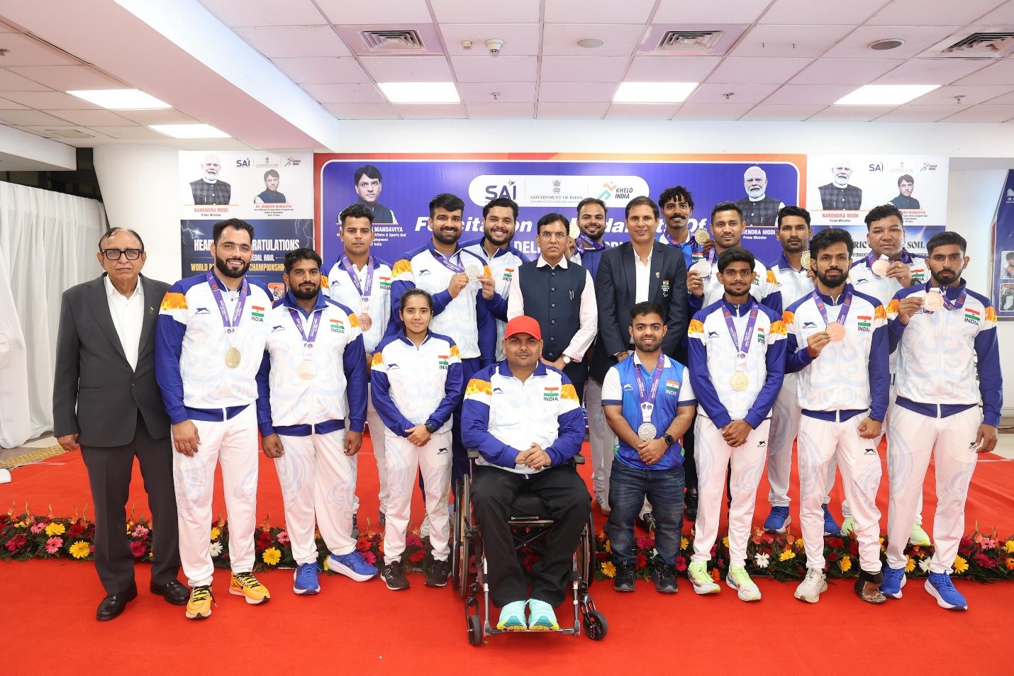 Mandaviya felicitates Para athletes for historic WPAC triumph