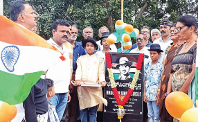 Bhagat Singh’s Bravery Must Inspire Youth: Cop V. Mahesh