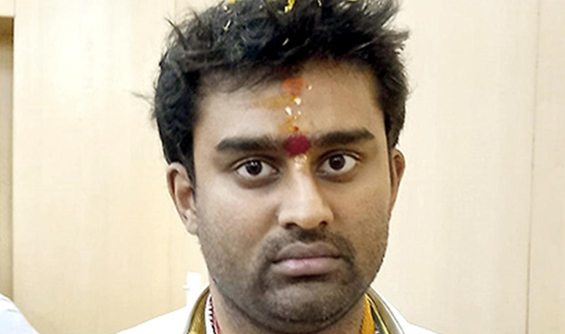 Revanna at Temple