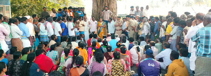 Villagers oppose solid waste disposal unit near Melanahalli