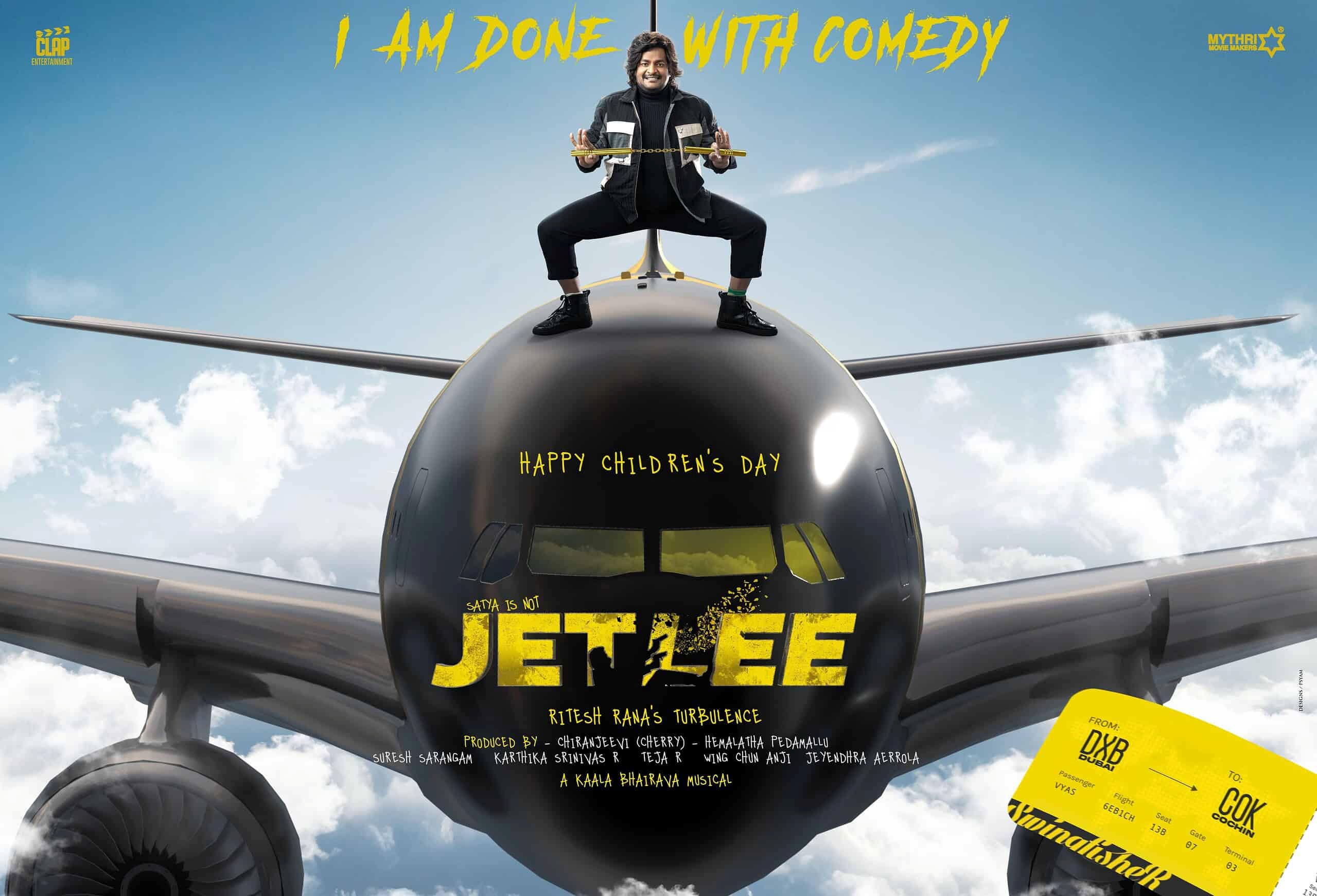 Action-Comedy Jetlee set for May Day landing