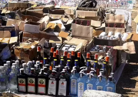 Alleged Illicit Liquor Sale Near Yellamma Shrine Raises Concerns in Belagavi