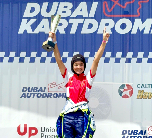 India’s 10-year-old racer shines in COFTA series