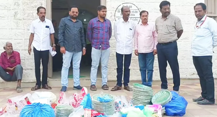 Officials seize plastic during Surapura city raids