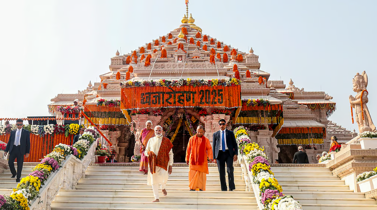 India slams Pakistan's criticism of flag ceremony at Ram temple