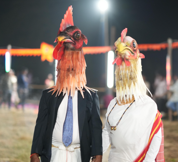 Folk festival shines with stunning creative costumes