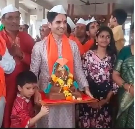 DC Installs Eco-Friendly Ganesh Idol at Office